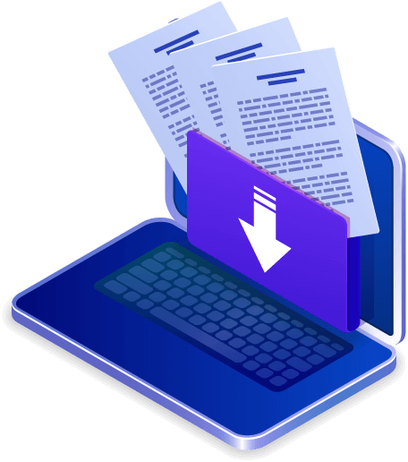 Computer intaking files and processing them instantly